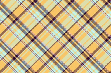 Diwali ekoseli arka plan pürüzsüz, diğer tekstil desenli kumaş. Açık ve turuncu renk paletinde tartan desen kontrol vektörünü kutla.