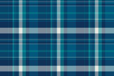 Klasik ekose desen. Kusursuz kumaş dokusu mavi ve beyaz. Arkaplan, tekstil, giyim ve grafik tasarım projeleri için harika..