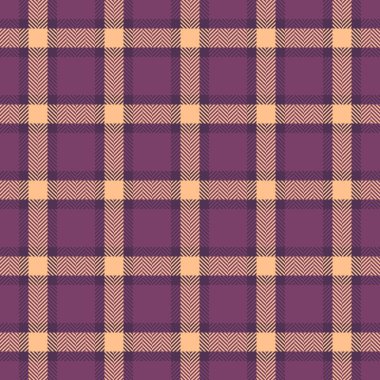 Deri döşemesi, akışkan desenli ekoseli kumaş. Paskalya kumaşı pembe ve mor renk paletinde tartan vektörünü kontrol et.