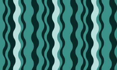 Soyut dalgalı deniz mavisi ve koyu yeşil çizgili desen. Kusursuz tasarım, arka plan, tekstil ve web sitesi tasarımı için mükemmel. Sakinlik, akış ve doğayı çağrıştırıyor. Çok yönlü ve modern estetik..