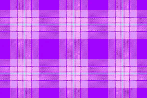 Canlı mor ekose desenli. Arka planlar, tekstil ve yaratıcı projeler için klasik tasarım. Gelenek, moda ve grafik çok yönlülüğü temsil eder.