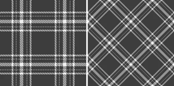Zarif gri ve beyaz ekose desenler. Klasik tasarımlar, arka planlar ve moda projeleri için kullan. Dijital ortamda ya da yazdırmada çok yönlü. Tekstil dokusu.