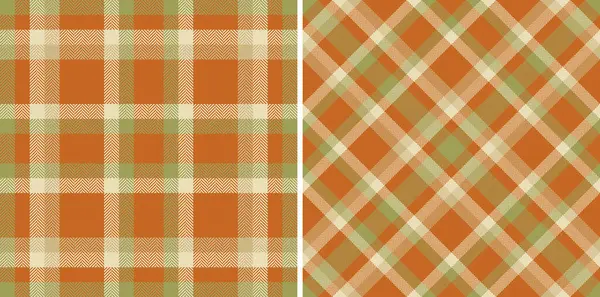 Ekose tekstil tartanlı kumaş arkaplan dokusunun kusursuz desen vektörü. Doğa renklerinde ayarlanmış. Her gün erkek giyim moda trendi.