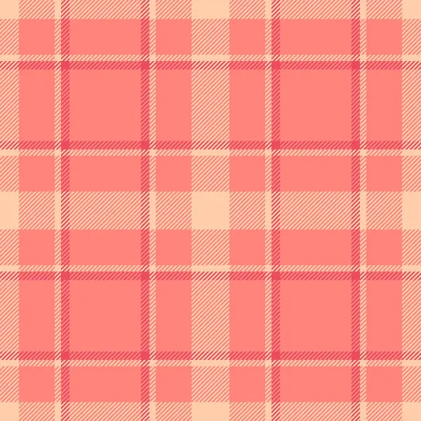 Karnaval ekose desenli, yorgan örtülü tekstil arkaplan kumaşı. Parti vektör dokusu kırmızı ve turuncu renk paletinde tartan denetimi.