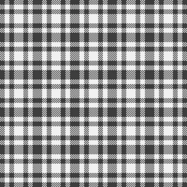 20 'ler vektör tartanı, kart dokusunu kontrol ediyor. Gri ve beyaz renk paletinde biçimli kumaş ekoseli arka plan.