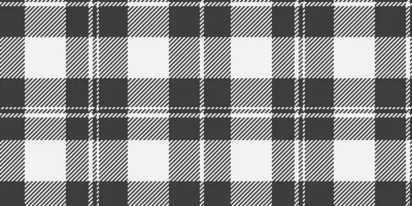 Paltosuz doku dokusu, artistik vektör kontrol kalıbı. Gri ve beyaz renk paletinde genç tekstil ekose arkaplan.