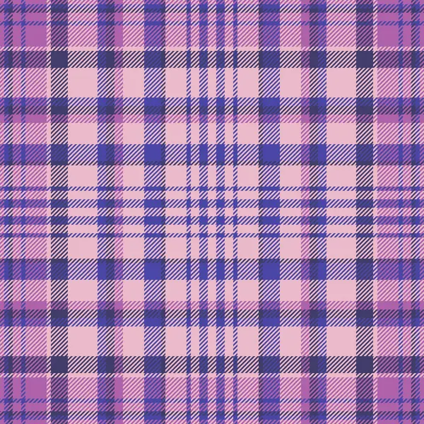 Klasik ekose desenli. Yumuşak pembe, mor ve mavi renkler moda, tekstil veya tasarım projeleri için sakinleştirici, çok yönlü bir arkaplan oluşturur.