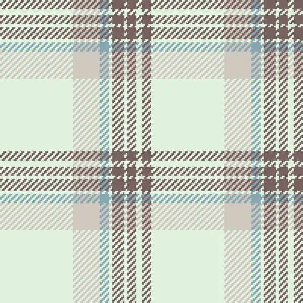 Pano tekstil tartan arka planı, keten dokusunu kusursuz kontrol et. Düz kumaş desenli vektör ışık ve pastel renk paletinde.