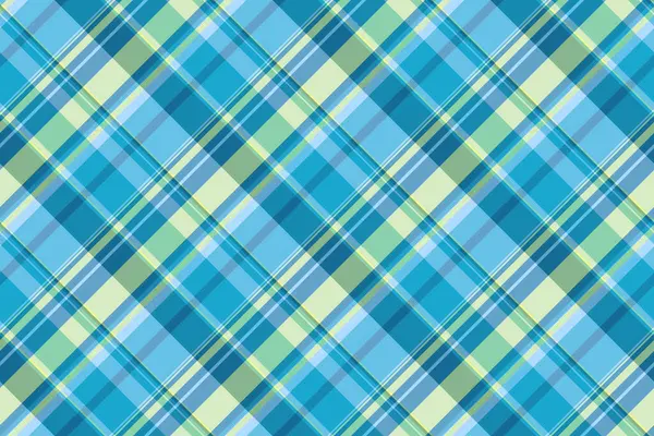 Taze maviler ve yeşillikler içinde zarif ekose desenli. Tasarım projeleri, giyim, web düzeni ve yaratıcı el işleri için çok yönlü bir arka plan. Kusursuz ve görsel olarak çekici bir doku..