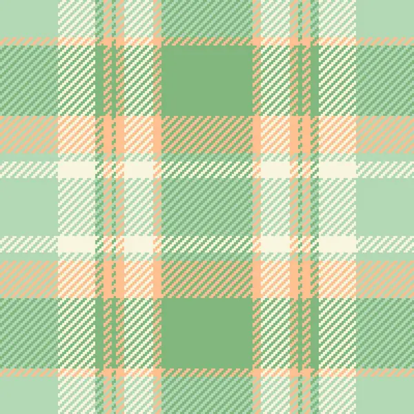 Kıyafet desensiz tartan, kovboy arkaplan kumaş dokusu. Açık ve yeşil renk paletinde vektör ekose tekstil denetimi üretiliyor.