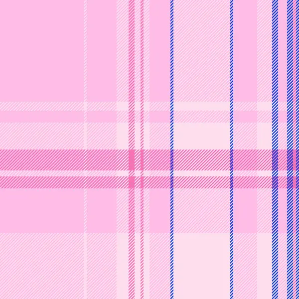 Yakışıklı tekstil arkaplanı, 70 'li yaşlarda ekoseli kumaş. Açık ve pembe renk paletinde İspanyol vektör dokusu.