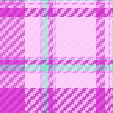 Tasarım desensiz arka plan, ekose kumaş desenine uygun. Şirin tartan vektörü ışık ve morumsu renk paletinde tekstil denetimi yap.