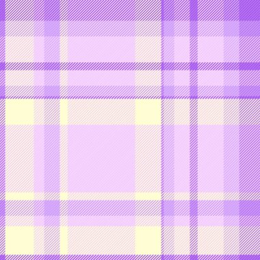 Modern pastel ekose desenli mor ve krem tonlarında. Yumuşak ve şık bir doku arayan arka plan, tekstil veya yaratıcı projeler için idealdir. Çok yönlü tasarım ögesi.