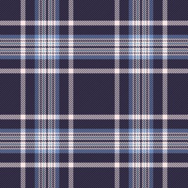 Klasik mavi ve beyaz ekose desenli. Moda, iç mekan ya da grafik projeler için çok yönlü tekstil tasarımı. Geleneği, konforu ve tarzı temsil eder.