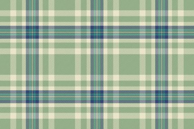 Yaz kumaşı arka plan tekstili, ayak desenleri pürüzsüz. İrlanda, pastel ve açık renk paletinde tartan vektör dokusunu kontrol eder.