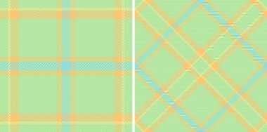 Kumaş kumaş tekstil ekose kumaşlı, tartan dikişsiz desenlerin doku kontrolü. Dağınık çizgili sanatın mutlu renklerine bürünmüş..