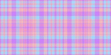Pastel tartan desenli, narin mor, pembe ve mavi renkli. Moda, tekstil, geçmiş ve klasik tasarım projeleri için ideal.
