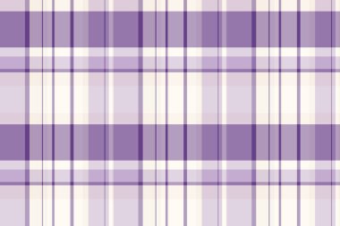 Kulüp tartan tekstil dokusu, giysi arka plan vektör deseni. Pastel ve beyaz renk paletinde ulusal kusursuz ekose kumaş denetimi.