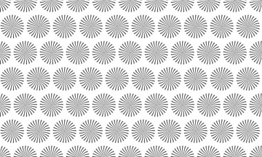 Zarif, kıvrımlı dairelerin kusursuz deseni. Geçmişler, dokular ya da tasarım unsurları için mükemmel. Bu hipnotik, tek renkli tasarım bir hareket ve enerji hissi uyandırıyor..