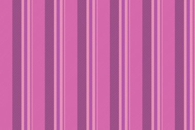 Daha gayce dikişsiz tekstil dokusu, kumaş kumaş çizgileri. Pembe ve morumsu renk paletinde arka plan dikey desenini büzüştür.