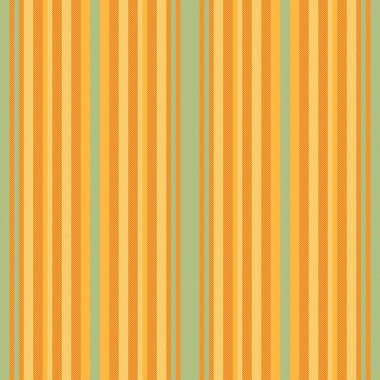 Ayrık desenli, dikey, mükemmel kumaş desenli. Kehribar ve turuncu renk paletinde Micture arkaplan çizgileri tekstil vektörü.