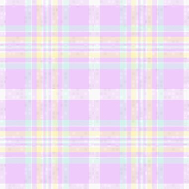 Yerli kumaş arka plan tekstili, profesyonel vektör kontrol dokusu. Tebrik kartı açık ve beyaz renk paletinde ekose desenli tartan.