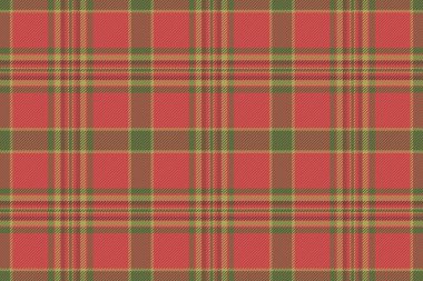 Tişört, tartan, dikişsiz vektör, xmas arkaplan desenli ekose. Ürün tekstil kontrol kumaş deseni kırmızı ve Hint kırmızı renk paleti.