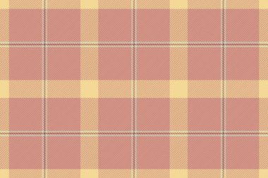 Detaylı, pürüzsüz, ekose desenli, yumuşak pembe sarı. Arkaplan, tekstil ya da klasik ama nazik bir estetik gerektiren tasarımlar için harikadır..