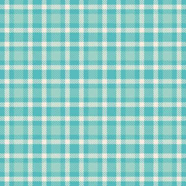 Taze mavi ve bej renkli klasik ekoseli desen. Özgeçmiş, tekstil, moda ve çeşitli yaratıcı projeler için çok yönlü, kusursuz bir tasarım. Zamansız estetik.