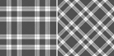 Tartan, arka plan kumaş desenli vektör dokusunu kusursuz bir şekilde kontrol ediyor. Lüks yatak takımları için tek renkli renklerle ayarlandı.