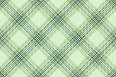 İç kontrol desenli ekose, sabit arka plan kumaş dokusu. Işık ve gök mavisi renk paletinde Tattersall dikişsiz tartan tekstil vektörü.