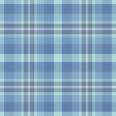 Klasik mavi tartan desenli arka plan. Sonsuz ekose tasarım, moda, tekstil ve grafik projeler için ideal. Temiz ve rahatlatıcı bir havası olan çok yönlü bir fon..