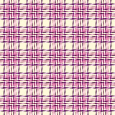 Klasik ekose desenli pembe ve krem rengi. Geçmişler, tekstil, moda tasarımı ya da geleneksel zarafet için mükemmel. Çok yönlü ve zamansız