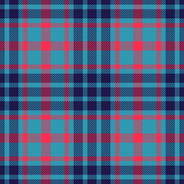 Klasik ekose desen. İç içe geçmiş çizgileri olan renkli bir tekstil tasarımı. Arkaplan, giyim ve grafik tasarım projeleri için ideal.
