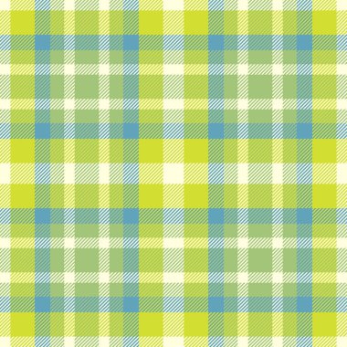 Erkek gömleği kumaş kumaş dokusu, şirin kontrol vektörü dikişsiz. Yeşil ve armut rengi paletinde küçük ekose tekstil arkaplan deseni.