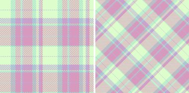 Tartan ekoseli kumaş ve vektör desenli kumaş arkaplan kontrolü. Neşeli renklerde olsun. Kırsal görünüm için bufalo modası.