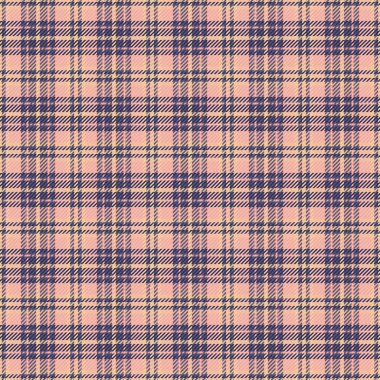 Klasik ekose desenli pembe, lacivert ve ten rengi. Tekstil, arka plan ya da geleneksel stil için harika. Çok yönlü ve zamansız tasarım.