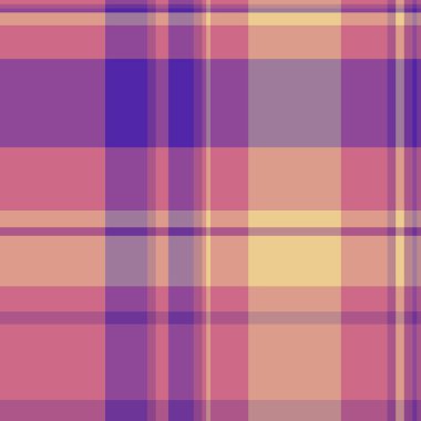 Yumuşak pembe, mor ve şeftali tonlarıyla renkli ekose desenli. Çeşitli tasarımlar, tekstil ve dijital projeler için çok yönlü arkaplan. Modern, rahatlatıcı estetik..