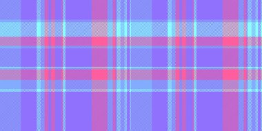 Pastel ekose desenli yumuşak pembe, lavanta ve açık mavi. Tekstil tasarımı, moda, web siteleri veya ambalaj için mükemmel.