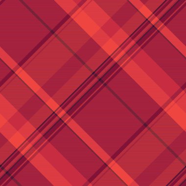 Klasik kırmızı tartan deseni. Ebedi doku, kalıtım, gelenek ve sıcaklığı çağrıştırıyor. Arkaplan, tekstil ve tasarım projeleri için mükemmel.