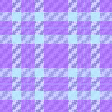 Klasik arkaplan tartan ekose kumaşı, rahat kontrol kumaşı. Eps tekstil vektörü menekşe ve ışık renk paletinde pürüzsüz desen.