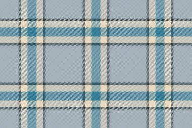 Örtülü örtülü tartan arka plan, dikişsiz kumaş ekose. Pastel ve açık renk paletindeki dokuyu kontrol et.