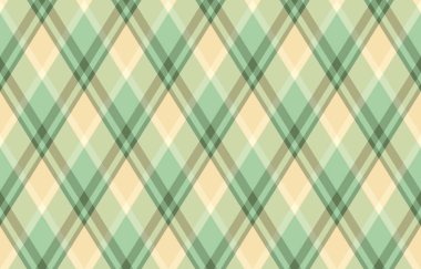 Argyle geometrik eşkenar dörtgenin kusursuz deseni. Harlequin duvar kağıdı tasarımını kontrol et. Web geçmişi için klasik elmas şekilli tekstil malzemesi, baskı kumaşı, kazak, ambalaj kağıdı, hediye kartı, davetiye.