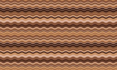 Kusursuz bir tonda dalgalı çizgiler. İnternet sitesi geçmişi, tekstil tasarımları ya da ambalaj için mükemmel. Sıcaklık, doğa ve organik dokuları çağrıştırıyor..