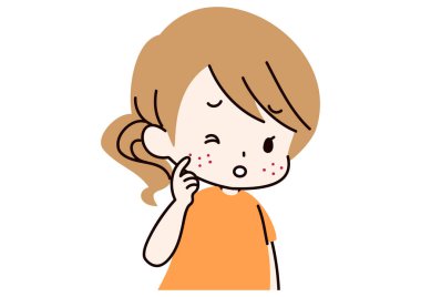 Sert cilde önem veren bir kadının klip sanatı.