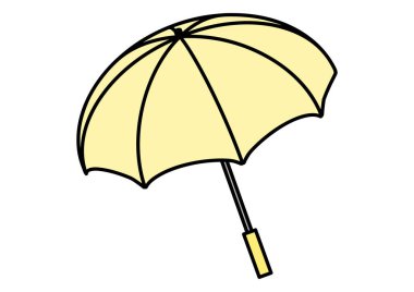 Basit şemsiye kesme sanatı