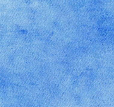 Mavi Gökyüzü suluboya efekt lekeleri, boya serpme grunge arkaplan dokusu yumuşak mavi pastel, web sitesi afiş tasarımı için