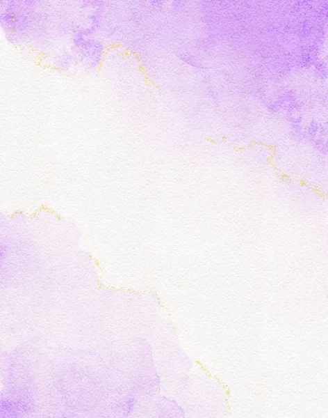 Abstract Art Purple Watercolor Stains Background Watercolor Paper Textured Design — Stock Photo, Image