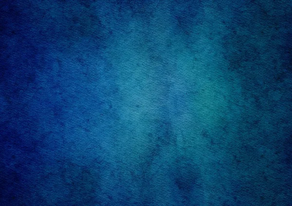 Abstrakt Marin Blå Akvarell Konsistens Bakgrund Grunge Akvarell Färg Stänk — Stockfoto