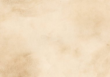 Eski kağıt dokusu arka plan, sepya tonu lekeli açık kahverengi kağıt mahsulü.